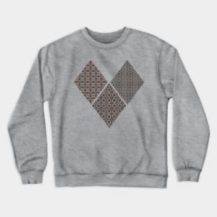 Fragmented Heart of Mosaics Crewneck Sweatshirt